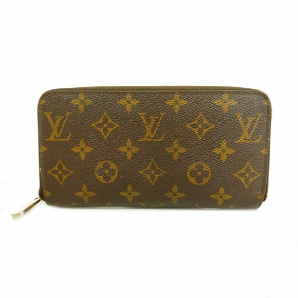 LOUIS VUITTON Accessories - Louis Vuitton Long Wallet Monogram Zippy M60017 Brown Men's Women's